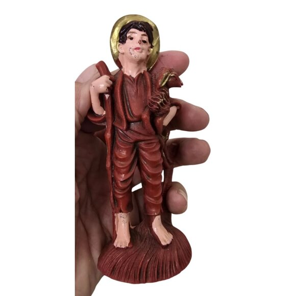 15 pc Set of Hand-Painted Italy Nativity Figurines - Picture 12 of 14